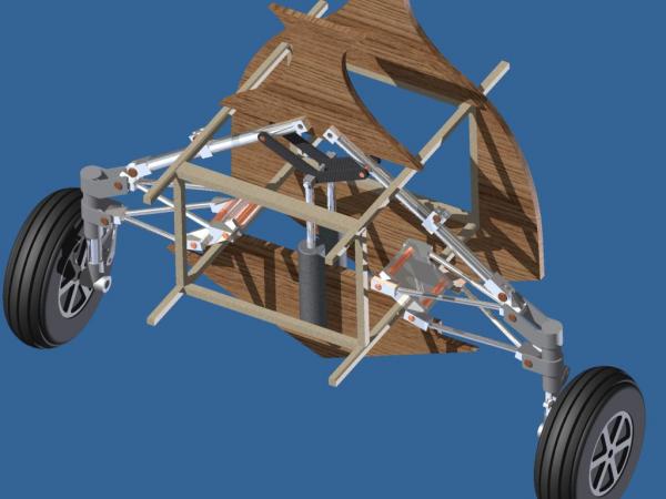 Landing gear open