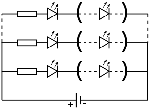 led serie parallel