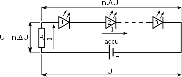 led serieschakeling