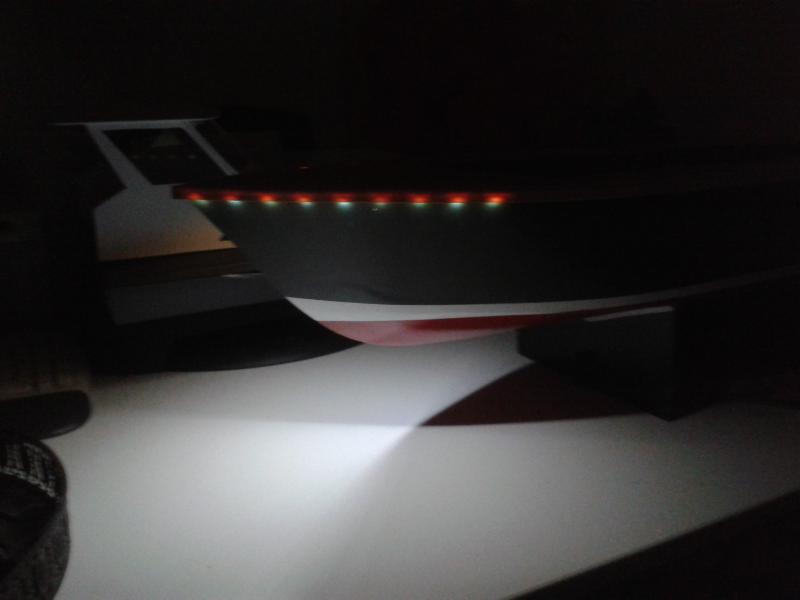 Ledstrip onder de sierlijst