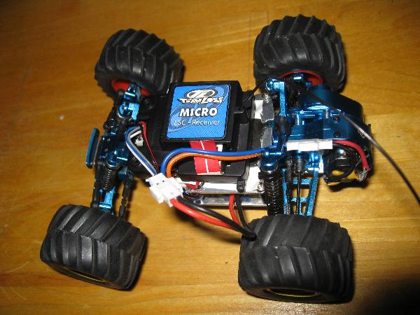 Losi Micro-T full alu 3Racing Hot Racing chassis
