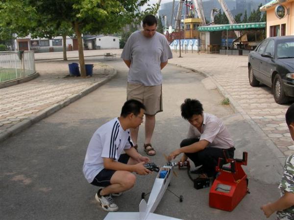 motor inlopen op zijn chinees