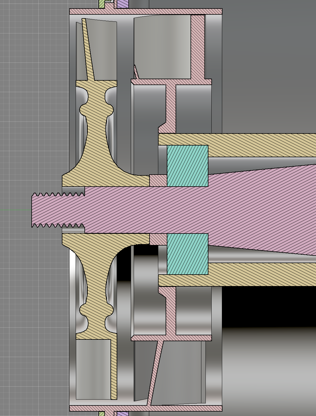 NGV Turbine detail