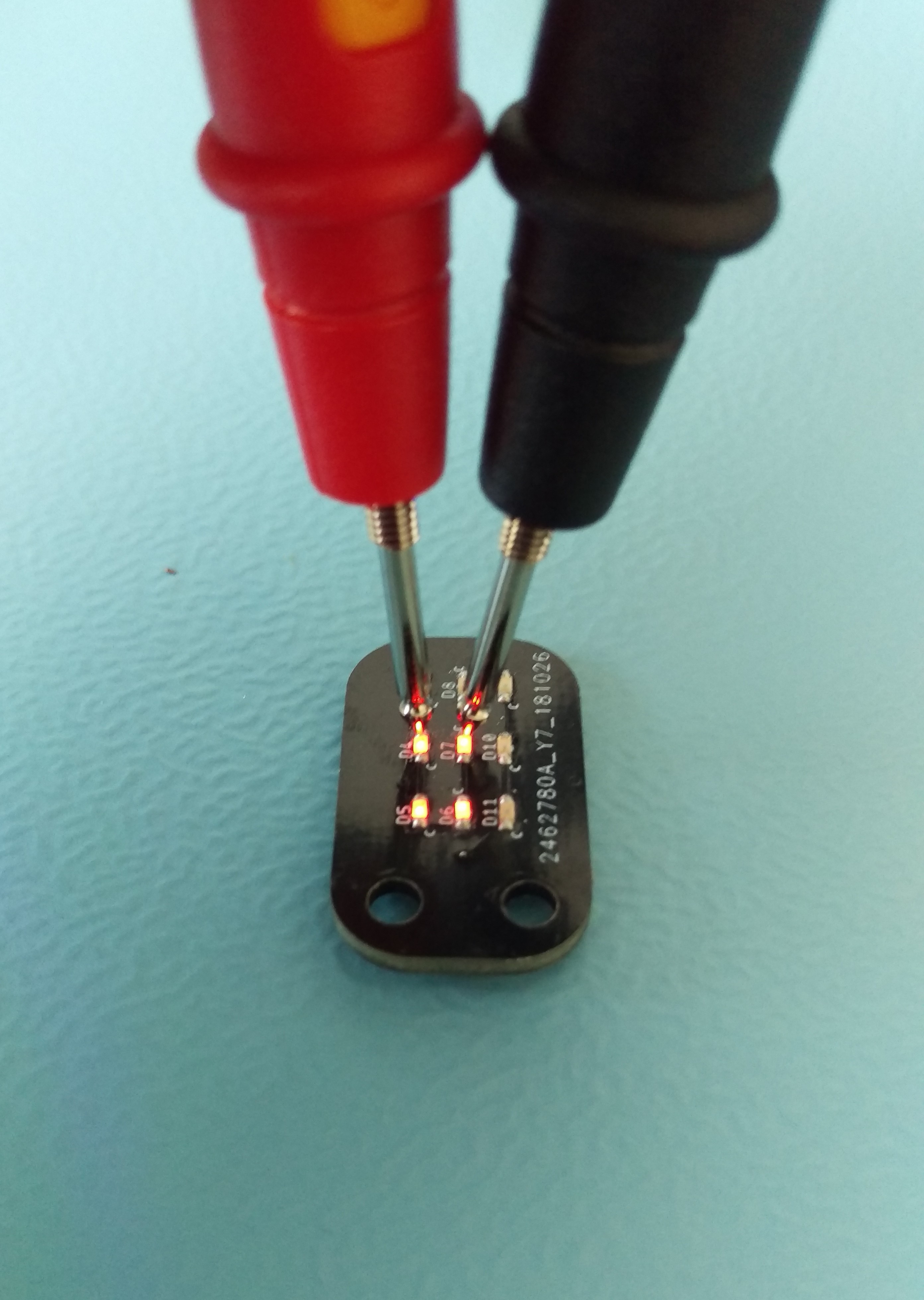 Rear Light V0.1 LED Red Test