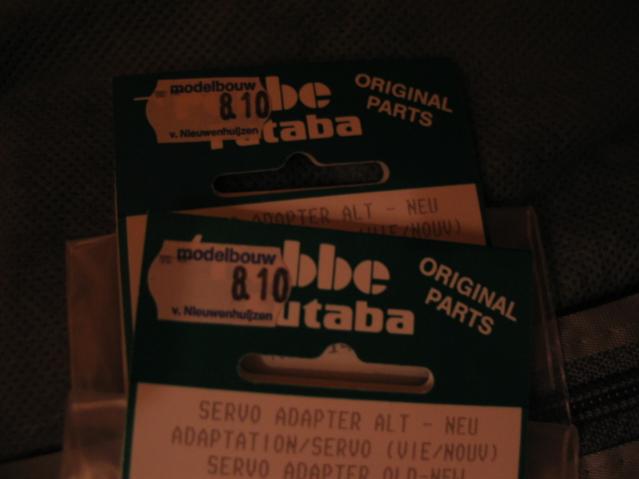 Robbe Comtesse incl beslagset en originele servo's