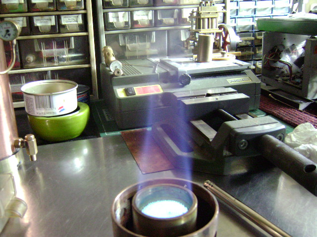 Stoomketel in aan bouw 006