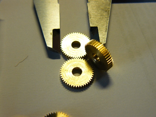 tandwielen M0,3 detail