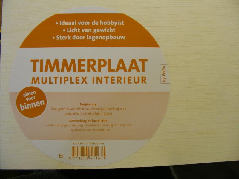 Timmerplaat
