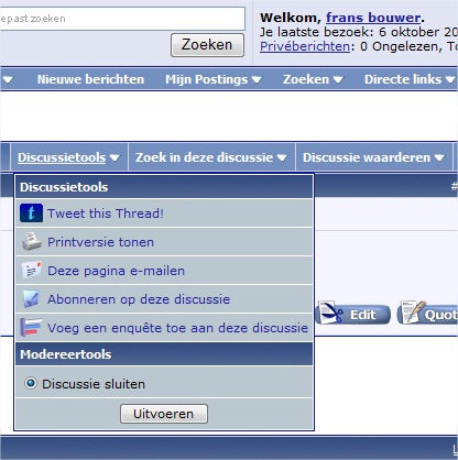 topic sluiten