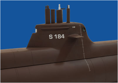 U34 Turm blau