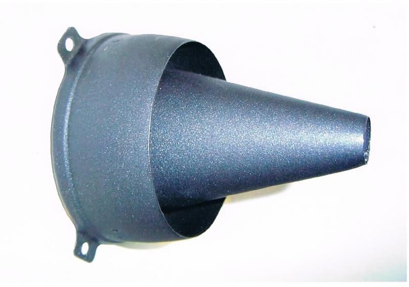 Uitlaat voor turbine KJ-66 klaar.
