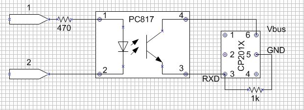 USB charger interface