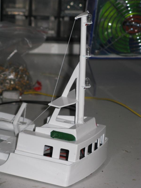 Verlichting gemonteerd