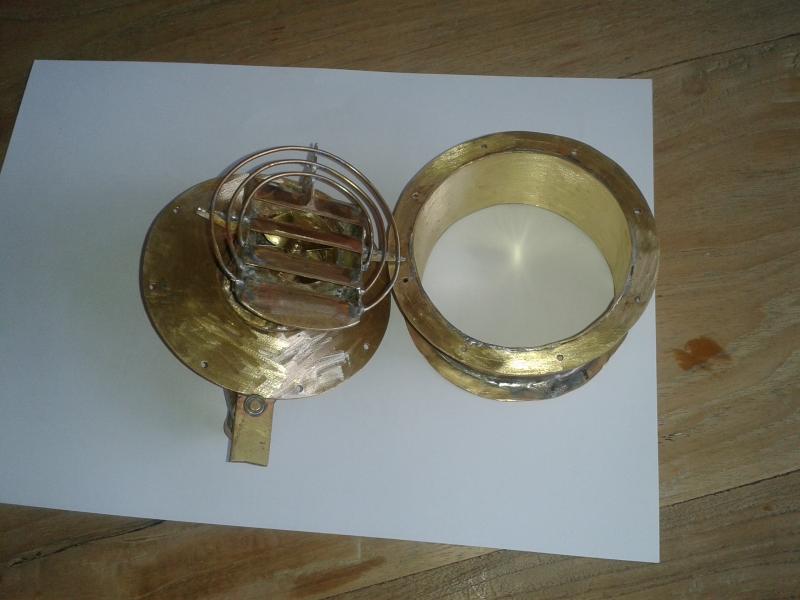 waterinlaat met stuwschroef